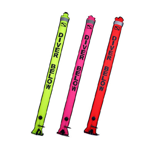 Bouée de plongée de signalisation haute visibilité – Marqueur de surface en nylon 210D
